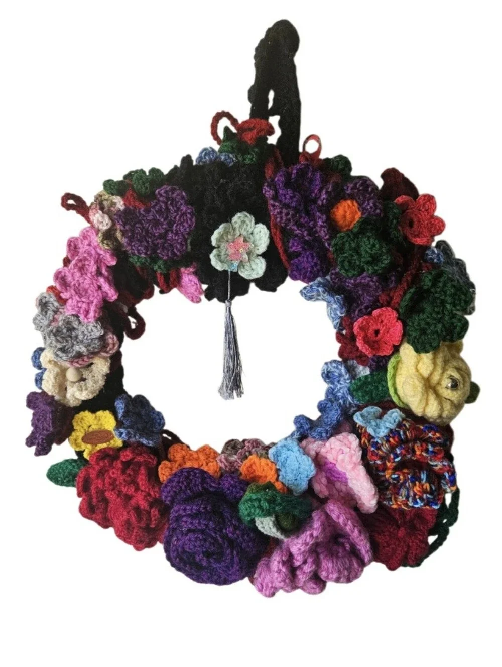 Handmade Día de Muertos Wreath 18